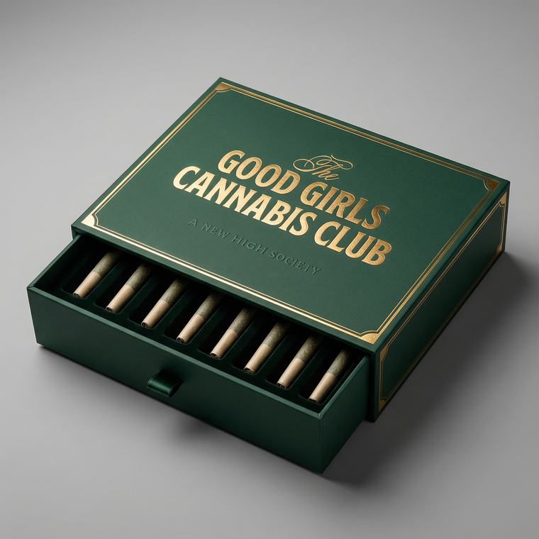 GOOD GIRLS CANNABIS CLUB — Limited-edition joint box